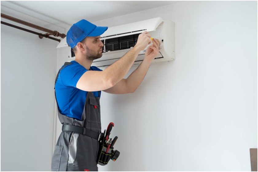 Why is it advantageous to service your HVAC system during spring?